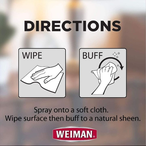 Weiman Limpiador Cleaner Para Piel Leather Importado 355ml