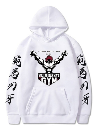 Jersey Con Estampado Anime Baki Hanma Yujiro Harajuku Sports