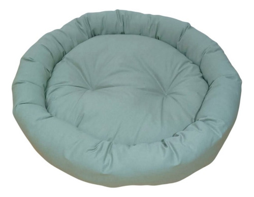 Cucha Nido Cama Puff De Algodón Para Mascota Perro Gato 70cm