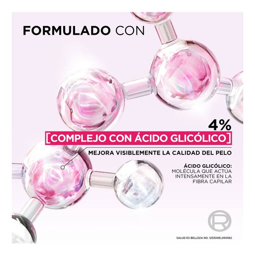 Kit Glycolic Gloss Elvive Shampoo/acondicionador 3x + Brillo