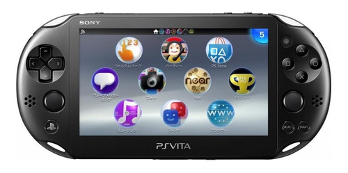 Imagem 1 de 4 de Sony PS Vita Slim 1GB Standard cor black
