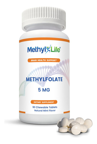 Methyl-life L-metilfolato Puro 5 Mg Masticables 90 Ct