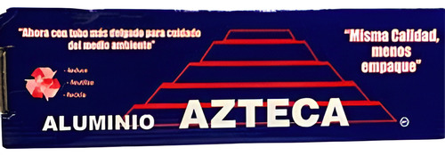 Papel Alumino Mod 400 Marca Azteca Rollo 1.4kg