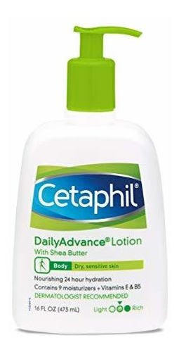 Cetaphil Daily Advance Ultra Hydrating Lotion Con Manteca De