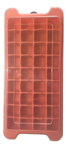 Cubetera De Silicona Para 36 Cubos De Hielo Con Tapa