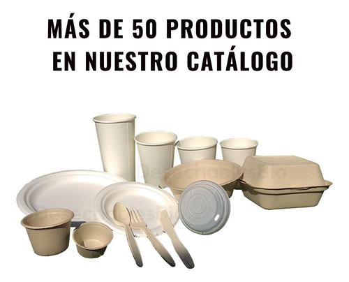 Imagen 6 de 6 de 50 Vasos 4 Oz. Desechables Biodegradables De Papel Pla