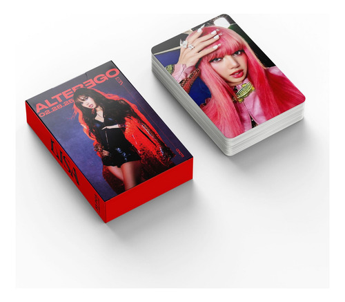 55pcs-bp Tinta En Polvo Lisa Álbum Alter Ego-lamo Card