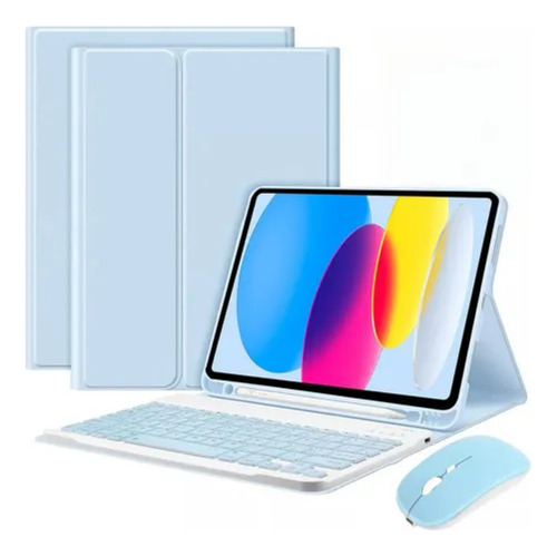 Funda Protectora Para Tableta Con Teclado Desmontable 10th G