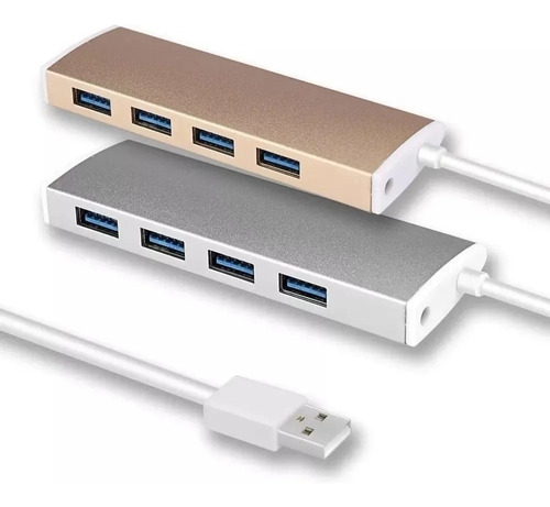 Hub 4 Puertos Usb 3.0 Más Veloz 5gbps Compatible Usb 2.0