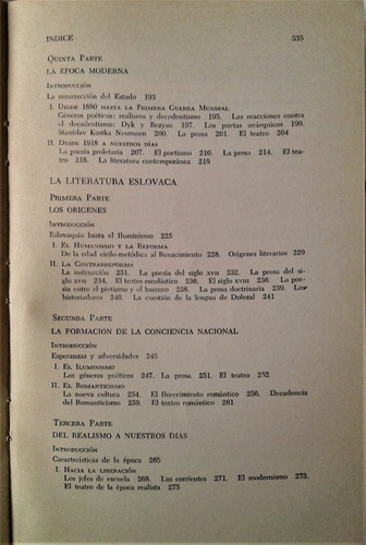 Las Literaturas Checa Y Eslovaca - Bruno Meriggi - Losada (Usado)