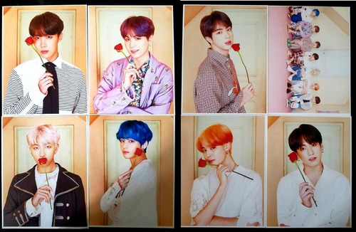Juego 8 Posters Map Of The Soul Persona Version 3
