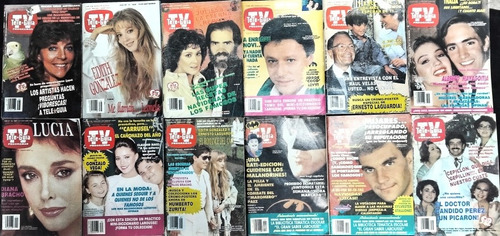 P-8 12 Revistas Coleccionables Selectas Tele-guia Años 1980s (Usado)