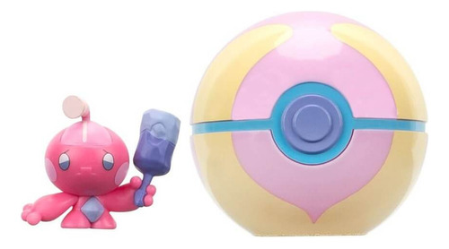 Tinkatink 4cm Con Pokebola 7cm Pokemon Clip N Go Jazwares