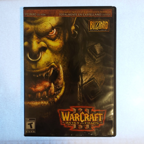 Warcraft Iii Reign Of Chaos Edición Física Blizzard 