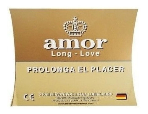 Preservativo Amor Prolonga Placer 3 Un