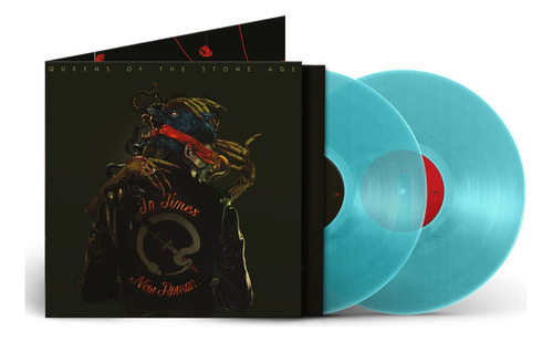 Lp Queens Of The Stone Age In Times New Roman - Blue Vinyl