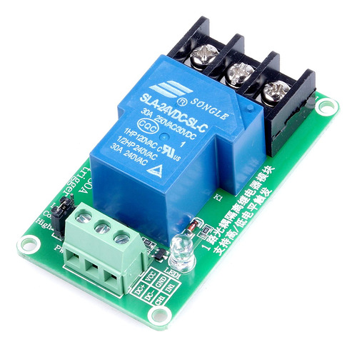 Módulo De Relé Knacro De 1 Canal Dc 24 V 30 A Para Control P