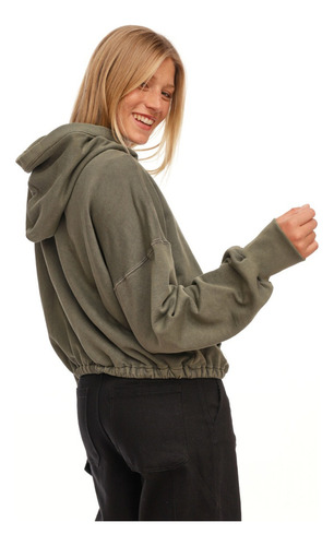Buzo Reef Cathy Halfzipper Hoodie - Mujer