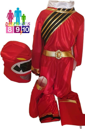 Disfraz Power Ranger Fuerza Salvaje