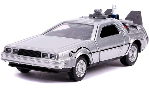 Delorean Jada  Dmc (time Machine) Silver Back To The Future 