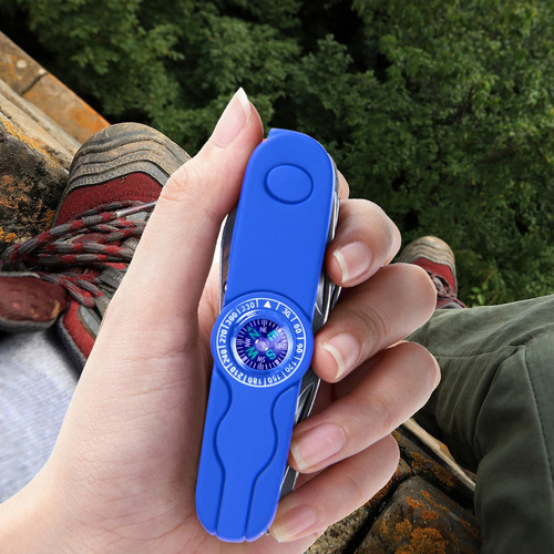 Navaja Multiherramienta Swiss Eagle Ranger Con Brújula Y 30