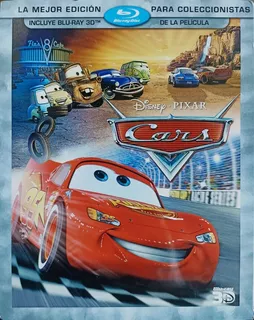 Cars 1 Uno Disney Pixar Pelicula Blu-ray 3d