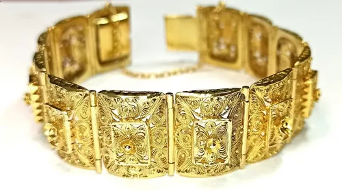 Brazalete Antiguos De Oro MercadoLibre