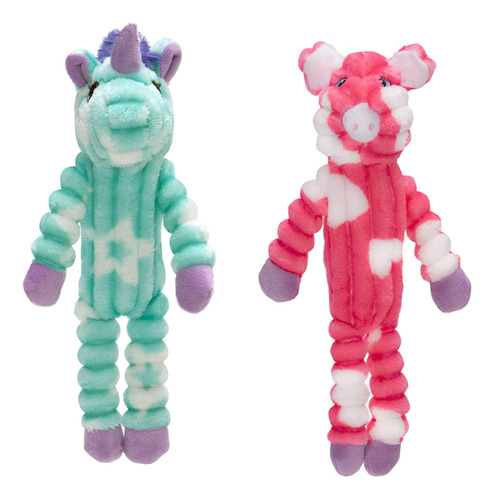 Pet Factory Shake & Squeak Cuddlez - Juguete De Peluche Para