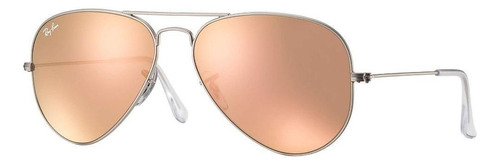 Ray-ban Rb3025 019/z2 Aviator Palo Rosa Plata Piloto