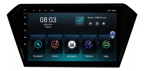 Multimidia Voyage G7 G8 9p Qled Android Carplay 2gb 32gb