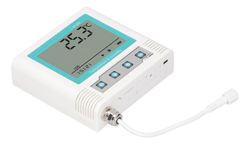 Registrador De Datos Con Grabador De Temperatura Con Pantall