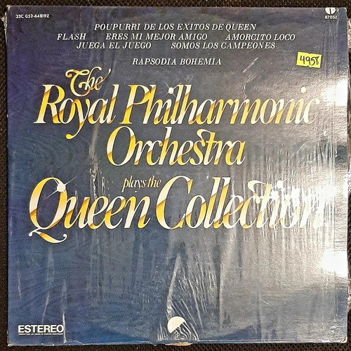 Disco Lp The Royal Philharmonic Plays The Queen # 4958