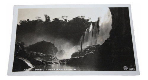 Antigua Postal Salto Iguazu Floriano Peixoto Año 39