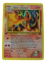 Comprar Blaine Charizard Holo Gym Challenge 2\u002F132 Año 2000 Proxy Blaine´s Charizard Inglés