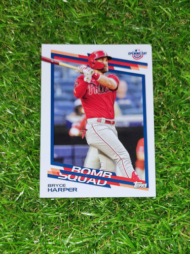 Cv Bryce Harper 2022 Topps Opening Day Bomb Squad 