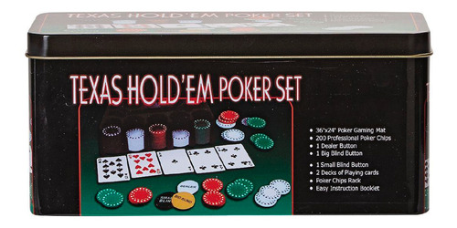 Poker Set Texas Hold Em