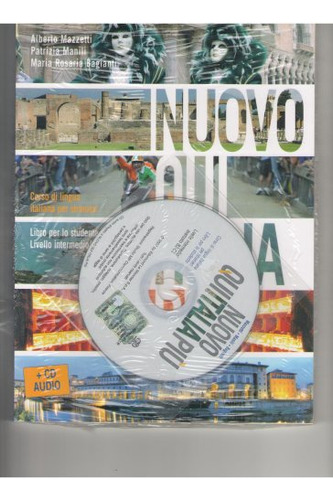 Nuovo Qui Italia Piu B2-c1 Libro Cd - Vv Aa