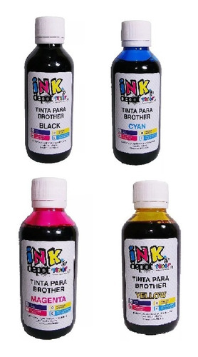 4x250 Ml. Tinta Dye Premium Compatible T510  T300 T700 T910