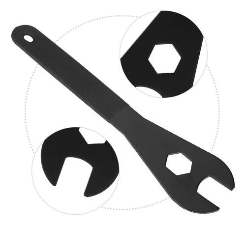Auriculares Con Llave Cónica Wrench Hub, Eje Husillo, Repara