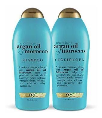 Ogx Renovación + Aceite De Argán De Marruecos Champú Y Acond