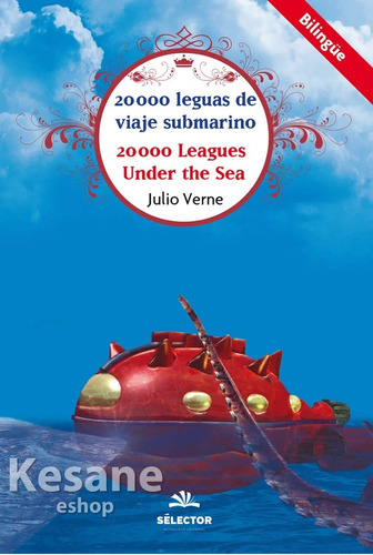 Veinte Mil Leguas De Viaje Submarino Bilingue Español Ingles