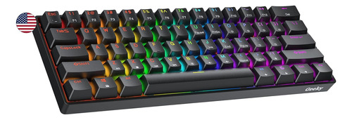 Gk61 60% | Hot Swappable Mechanical Gaming Keyboard | 6...