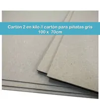 Comprar Cartón Dos En Kilo, Para Elaborar Piñatas 100x70cm