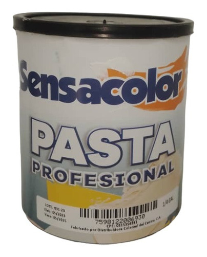 Pasta Profesional Cuarto Galón