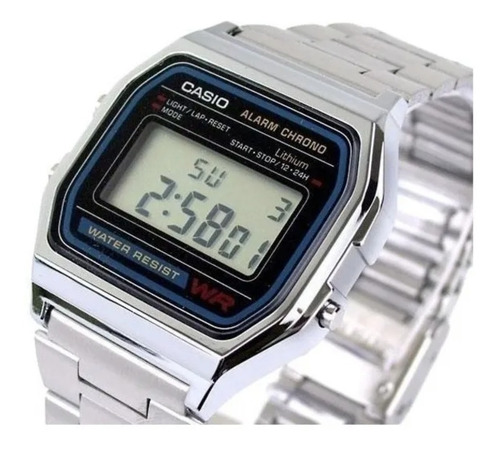 Reloj Casio A158wa A-158wa Lilian 40 Años En El Rubro,