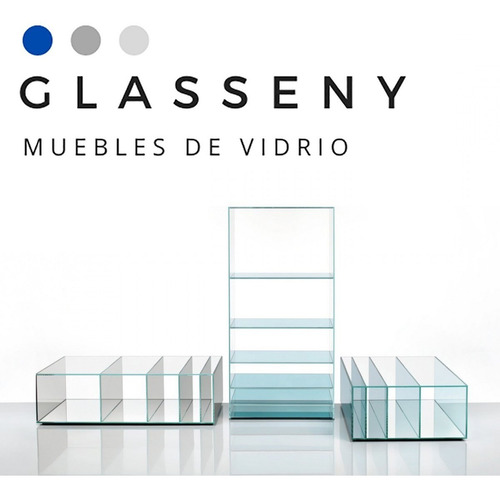 Mesa Alta De Vidrio 10mm! Moderna Y Minimalista
