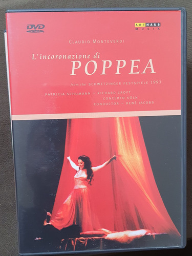 Imagem 2 de 4 de Dvd Monteverdi - L'incoronazione Di Poppea - René Jacobs