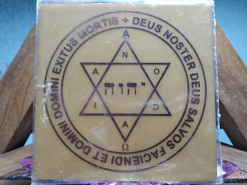 Kit Placa R. Pantaculo De Adonay E N. Mistico De Jesus