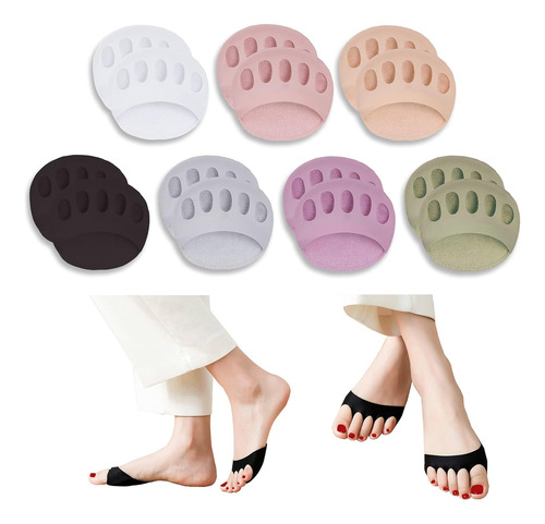 Xiaery Calcetines For Dedos De Los Pies, 7 Pares De