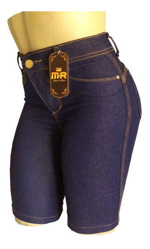 Kit 3 Short Jeans Plus Size Ciclista Feminino Moda Maior